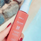 Swatch de lilytomin : Huile protectrice solaire SPF 50, MIDI12