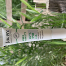 Swatch de vbeautyfashion : Soin Purifiant Bio Lavera, MY Maquillage