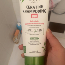 Swatch de Rissia : Kératine shampooing BIO, Biocyte