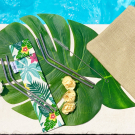 Swatch de Stfp69 : Lot de 4 pailles en Inox avec son pochon 100% fabriqué en Français, Le Petit Carré Français