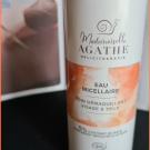 Swatch de Drisana : EAU MICELLAIRE SOIN DÉMAQUILLANT VISAGE & YEUX, Mademoiselle Agathe