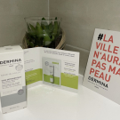 Swatch de Sogautier : Soin Dépigmentant, Dermina