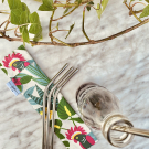 Swatch de Lau.plus : Lot de 4 pailles en Inox avec son pochon 100% fabriqué en Français, Le Petit Carré Français