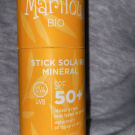 Swatch de Louna.cms : Stick Solaire Minéral SPF50  Zéro Déchet, Marilou Bio