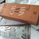 Swatch de Missberrykeys : Crèmes pieds Ekos Castanha, Natura Brasil