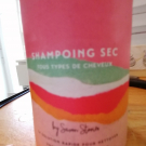 Swatch de Mumu62 : Shampoing sec bio, savon stories