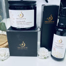 Swatch de Ocefrmt : Savon noir à l'huile d'olive et eucalyptus, Nectarome