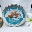 Swatch de Ocefrmt : Crèmes corps satin aux AHA, Heliabrine