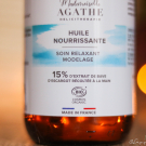 Swatch de LauraH : HUILE NOURRISSANTE SOIN RELAXANT, Mademoiselle Agathe