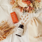 Swatch de La Pause Mogo : Huile protectrice solaire, MIDI12