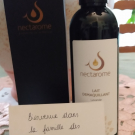 Swatch de MAELYNNE59 : Lait démaquillant, Nectarome