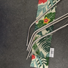 Swatch de Leblogdetwinsandco38 : Lot de 4 pailles en Inox avec son pochon 100% fabriqué en Français, Le Petit Carré Français