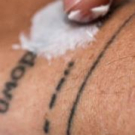 Swatch de jodanelle : Stick Solaire Minéral SPF50  Zéro Déchet, Marilou Bio