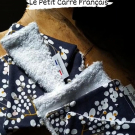 Swatch de jodanelle : Boîtes de 6 lingettes démaquillantes lavables BIO, Le Petit Carré Français