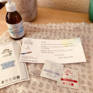 Swatch de lennymarine : HUILE NOURRISSANTE SOIN RELAXANT, Mademoiselle Agathe