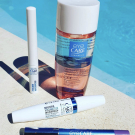 Swatch de Mélissa Tiliana : Démaquillant biphasique douceur, Eye Care Cosmetics