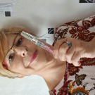 Swatch de regisa : Parfum Rose Métamorphose, VIREVOLTE