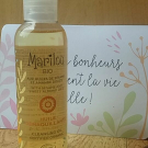 Swatch de Brenda100 : Huile démaquillante, Marilou Bio