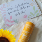 Swatch de cathyssou : Stick Solaire Minéral SPF50  Zéro Déchet, Marilou Bio