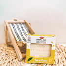 Swatch de lipstickmonster_fr : Savonnettes éco-conçues parfum thé citron bio, Emma Noël