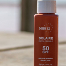 Swatch de MelleBonPlan : Huile protectrice solaire SPF 50, MIDI12