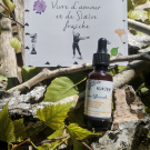 Swatch de lovemandarine : Sérum Botanique Bouclier Détox Anti-Oxydant, Saeve