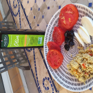 Swatch de chantemol : Huile d'olive non filtrée bio, Emile Noël