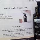 Swatch de Christelle34 : Lait Du Jardin Marin - Lait Corps Revitalisant, Algologie