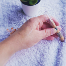 Swatch de Lesfeesbioandgreen : Ombre à paupières jumbo, Natorigin