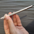 Swatch de Schutzengels : Liner Métallic Noir métallic, Agnès b.