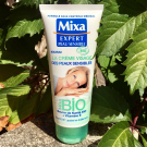 Swatch de Alanis : Mixa bio peau sensible, Mixa expert