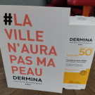 Swatch de EloS39 : Fluide Ultra-Léger SPF50, Dermina