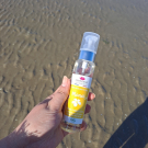 Swatch de Beaute_carmin : Huile sèche pour le corps monoï, Emma Noël