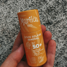 Swatch de justine.delaire19 : Stick Solaire Minéral SPF50  Zéro Déchet, Marilou Bio