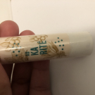 Swatch de chainajo : Baume Lèvres Karité, Yves Rocher