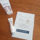 Swatch de Mymy38 : Ma Jolie Peau Crème Hydratante & Rééquilibrante, Omum