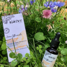 Swatch de Mulbc22 : Sérum Botanique Bouclier Détox Anti-Oxydant, Saeve