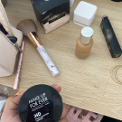 Swatch de Byanka : Poudre HD Microfinition, Make Up For Ever