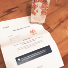 Swatch de Bella37 : Crème solaire SPF50 Ma Protection Joli Teint, Omum