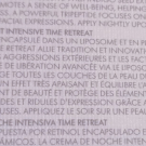 Swatch de flfl90 : Crème de nuit intensive Time Retreat, Eve Lom