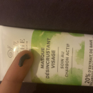 Swatch de Yass : MASQUE DÉSINCRUSTANT AU CHARBON ACTIF, Mademoiselle Agathe