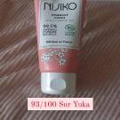 Swatch de Matifou : Gommage Corps Bio à l'Abricot - Nijiko, BYS Maquillage