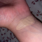 Swatch de beautifulharelip : Fond de teint Infaillible Mat 24h, L'Oréal Paris