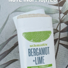 Swatch de Influences_green : Déodorant stick Naturel, Schmidt's