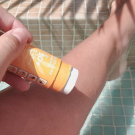 Swatch de lesjolieeschoses : Stick Solaire Minéral SPF50  Zéro Déchet, Marilou Bio