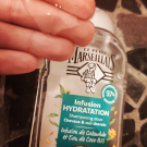 Swatch de Kassiopi : Shampooing doux cheveux & cuir chevelu eau de coco bio, Le Petit Marseillais