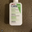 Swatch de marjolainebeauty : CERAVE CREME LAVANTE HYDRATANTE PEAUX NORMALES A SECHES, CeraVe