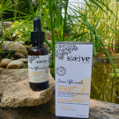 Swatch de Pruebelle : Sérum Botanique Bouclier Détox Anti-Oxydant, Saeve