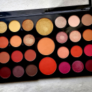 Swatch de Pinezoe : Palette Grand Format BYS, MY Maquillage