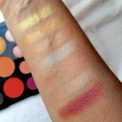 Swatch de Pinezoe : Palette Grand Format BYS, MY Maquillage